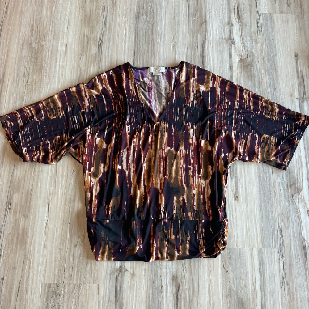 Michael Kors blouse top size Large